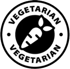 Vigorus vegetarian capsule badge